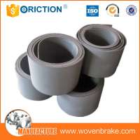 molded brake lining in roll